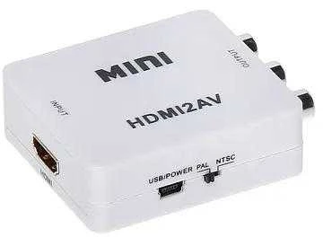 TST KONVERTUOTI HDMI/AV