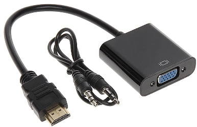 TST KONVERTERIS HDMI/VGA+AU-ECO-3