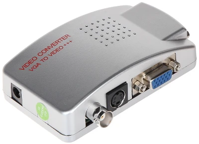 VGA į video keitiklis AX-2560F su jungtimis