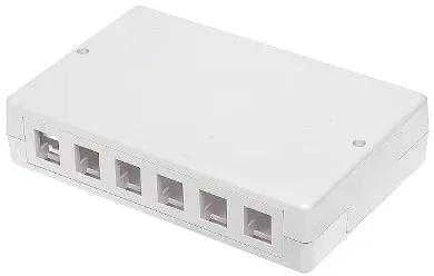 DIGITUS Consolidation-Point Box 6x Keystone lizdams