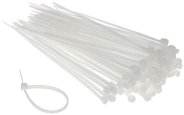 Conotech Užtraukiami kabelių dirželiai 150x3,5mm 100vnt., balti