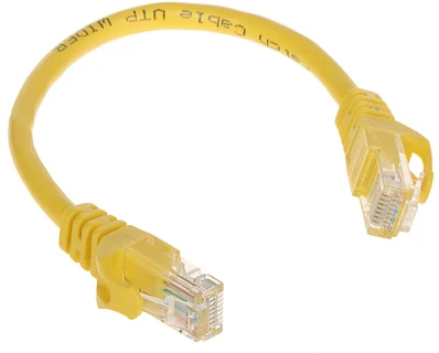 TST Masyvas PATCHCORD RJ45/0.2-Geltonas 0.2 m