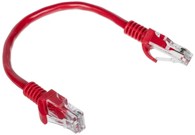 TST PATCHCORD RJ45/0.2-Raudonas 0.2 m
