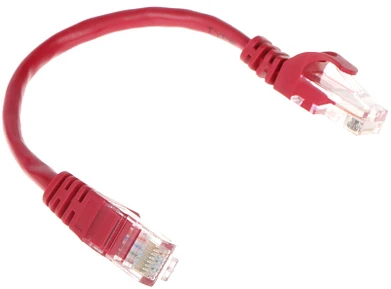 TST PATCHCORD RJ45/0.2-Raudonas 0.2 m