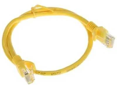 TST Masyvas PATCHCORD RJ45/0,5-Geltonas 0,5 m