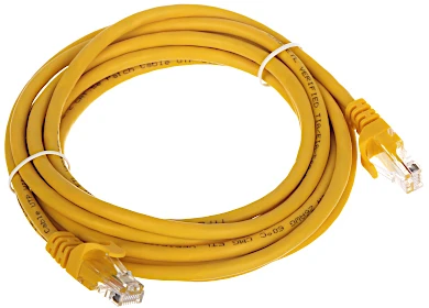 TST PATCHCORD RJ45/3.0-Geltonas 3,0 m