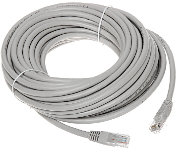 LANBERG PCU6-10CC-1500-S Patchcord RJ45 kat. 6 UTP 15m pilkas
