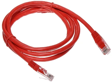 LANBERG PCU6-10CC-0150-R Patchcord RJ45 kat. 6 UTP 1,5 m raudona