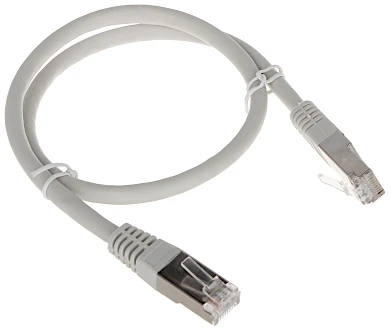 Lanberg 10-Pack Patchcord kat.6 FTP 0.5m pilka Fluke patvirtinta