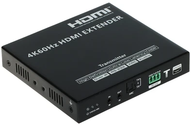 HDMI siųstuvas 4K 60Hz su RS-232 jungtimi