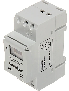 GreenBlue PROGRAMUOJAMAS ELEKTRONINIS LAIKO JUNGIKLIS GB-104