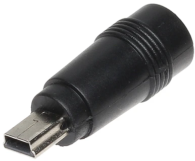 Mini USB adapteris su briaunotu korpusu