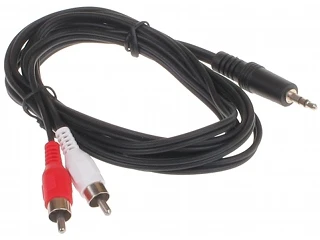 Audio laidas 2xRCA į 3.5mm jungtį