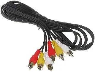 Goobay Composite audio/video connector cable; 3x RCA 50380 1.5 m