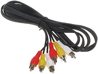 Goobay Composite audio/video connector cable; 3x RCA 50380 1.5 m