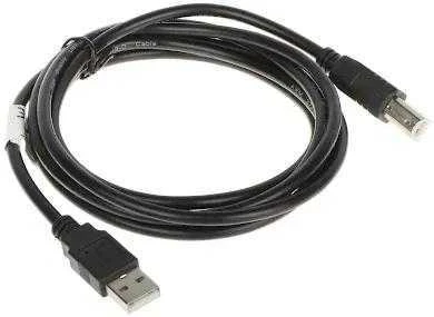 LANBERG CA-USBA-10CC-0018-BK cable USB 2.0 AM-BM 1.8m juodas