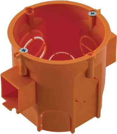 Pawbol PK60 Lux montavimo dėžutė, gili, su varžtais, oranžinė (A.0006LP)