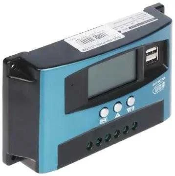 TST SAULES BATERIJŲ ĮKROVIMO REGULIATORIUS SCC-40A-PWM-LCD-M2