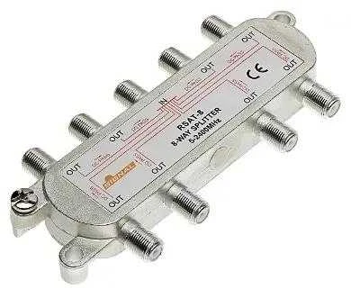 TST SPLITTER RI-8 / 1F-SAT-SIG