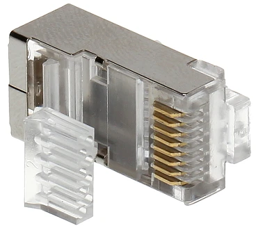 TST MODULINIS EKRANUOTAS KIŠTUKAS RJ45/6-EKRANAS*P10