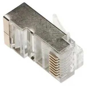 TST MODULINIS EKRANUOTAS KIŠTUKAS RJ45/6-EKRANAS*P10