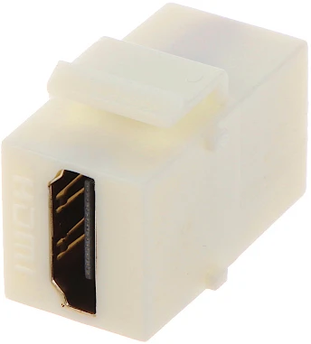 Baltas HDMI Keystone modulis