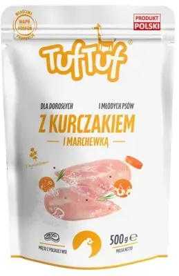 TufTuf Šunų Maistas - TUF TUF Malta Vištiena su Morkomis Drėgnas Maistas 500g