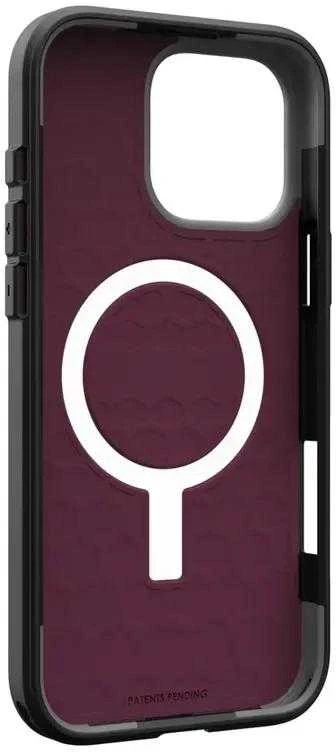 Urban Armor Gear UAG Civilian Magsafe Apple iPhone 16 Pro Max - dėklas telefonui raudonos spalvos