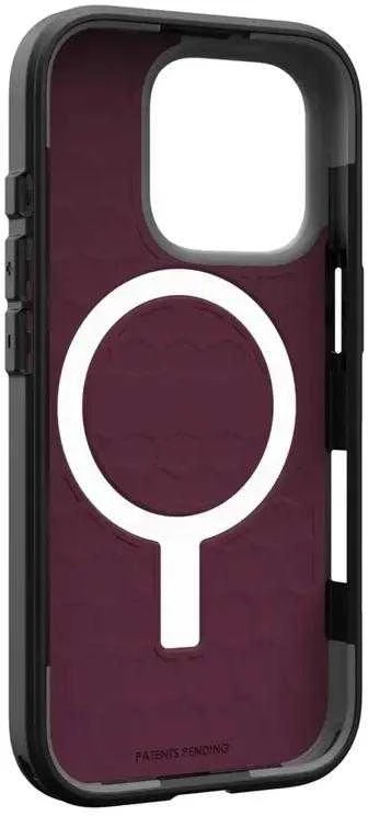 Urban Armor Gear UAG Civilian Magsafe Apple iPhone 16 Pro - dėklas telefonui raudonos spalvos