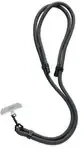Dėklas Urban Armor Gear UAG Crossbody Lanyard Civilinis telefono dirželis - pilkos ir juodos spalvos
