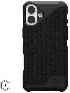 Urban Armor Gear UAG Metropolis LT Magsafe Apple iPhone 16 Plus - dėklas telefonui juodos spalvos