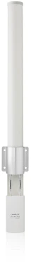 UBIQUITI AMO-2G10 Ubiquiti AMO-2G10 2.4GHz naujos kartos 2x2 dvigubo poliškumo MIMO Omni antena, 10 dBi