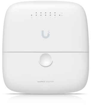 Maršrutizatorius Ubiquiti SM-SP-40 | Jungiklis | SUNMAX SolarPoint, 4x 24V PoE 100Mb/s, DC išvestis 40W