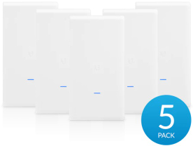 UBIQUITI UAP-AC-M-PRO-5 Ubiquiti UniFi UAP AC PRO Mesh 802.11AC 3x3 Outdoor AP 802.3af PoE - 5 PACK