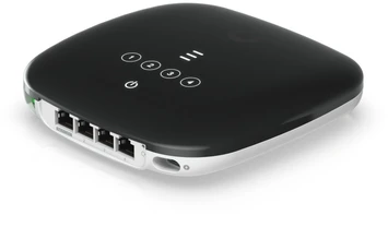 Maršrutizatorius Ubiquiti 50b46 | UFiber WiFi6 GPON CPE | UF-WiFi6 | 802.11ax | 10/100/1000 Mbit/s | Ethernet LAN (RJ-45) jungtys 4 | Tinklo palaikymas: Ne | MU-MiMO: Taip | Ne, mobilusis plačiajuostis ryšys: Ne