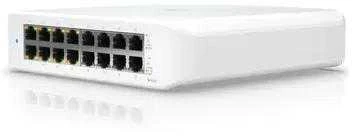 Šakotuvas Ubiquiti USW-LITE-16-POE | Komutatorius | UniFi Gen2, 16x RJ45 1000Mb/s, 8x PoE+, 45W