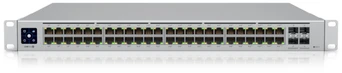 Šakotuvas UBIQUITI USW-PRO-48-POE UniFi komutatorius, 48 x 600 W, 48 gigabito RJ45 prievadai, 4 SFP+ prievadai, PoE++