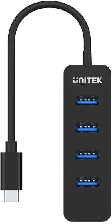 Unitek H1117B USB-C šakotuvas, 4 USB 3.1 prievadai, aktyvus, 10 W
