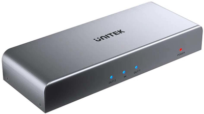 Unitek HDMI skirstytuvas 1 IN-2 OUT 4K