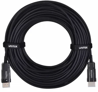 UNITEK C11072BK-20M optinis kabelis HDMI 2.0 AOC 4K 60Hz 20m