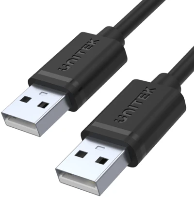 UNITEK Y-C442GBK Unitek USB laidas USB2.0 AM-AM, 1,5m Y-C442GBK