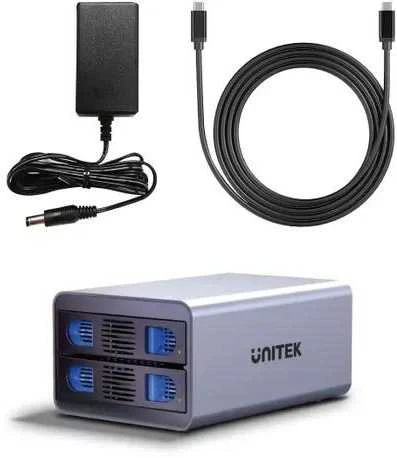 Unitek SATA 2.5''/3.5'' HDD/SSD 40TB korpusas