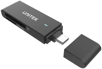 Unitek Skaitytuvas kart SD i Micro SD USB-C