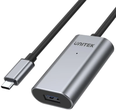 UNITEK U304A Unitek kabelis USB-C 3.1 – aktyvus USB-A plėtinys, 5 m, M/F U304A