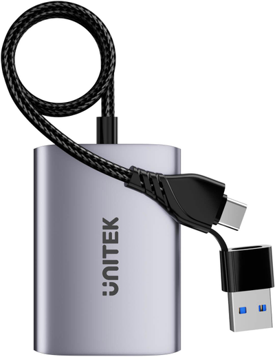 „Unitek“ adapteris USB/C/A su 2 HDMI MST FullHD