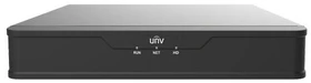 Uniview NVR, 8 kanalai, 8xPoE (maks. 108W), H.265, 1x HDD (maks. 6TB), pralaidumas 64/48Mbps, HDMI, VGA, 2xUSB 2.0, garsas, ONVIF