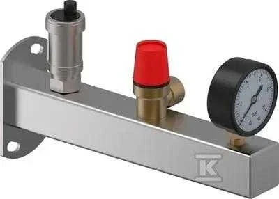 Uponor GRUPĖ BEZP.C.W.U.6 BAR,INOX,FLUVIA