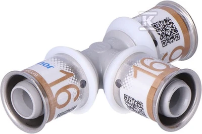 Uponor S-Press Plus trójnik PPSU 16-16-16mm (1039944)