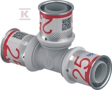 Uponor S-Press Plus trójnik PPSU 25-25-25