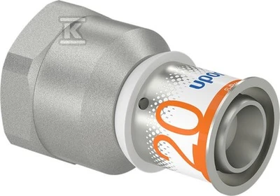 Uponor S-Press PLUS jungtis su vidiniu sriegiu. 20-Rp3/4FT